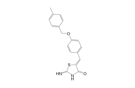 (5Z)-2-imino-5-{4-[(4-methylbenzyl)oxy]benzylidene}-1,3-thiazolidin-4-one