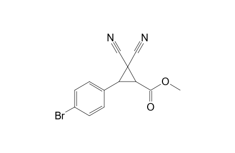 1-(Methoxycarbonyl)-2-(4'-bromophenyl)-3,3-dicyanocyclopropane