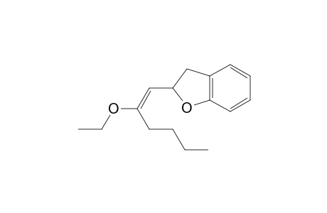 2-[(1E)-2-Ethoxyhexa-1-enyl]-2,3-dihydrobenzofuran