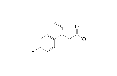 (S)-methyl 3-(4-fluorophenyl)pent-4-enoate