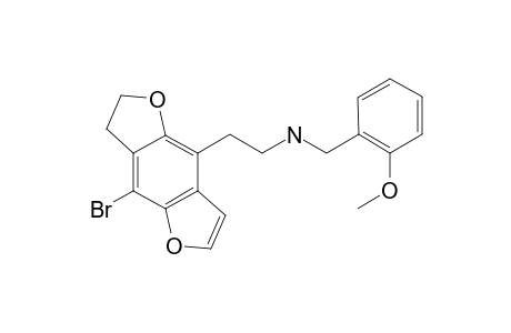 2C-B-FLY-NB2EtO5Cl artifact (-2H)