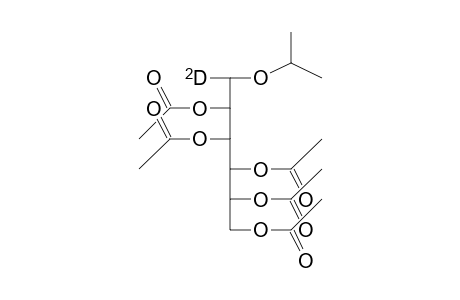 1,2,3,4,5-Penta-O-acetyl-6-O-isopropyl-d-mannitol