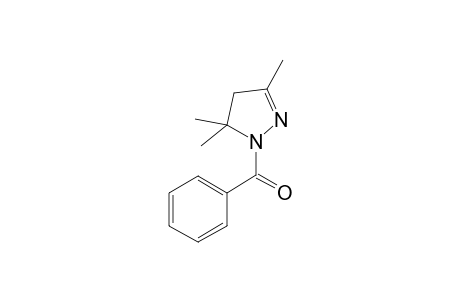 1-Benzoyl-3,5,5-trimethyl-4,5-dihydro-1H-pyrazole