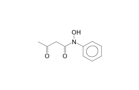 N-PHENYL-N-HYDROXY-BETA-ACETYLACETAMIDE
