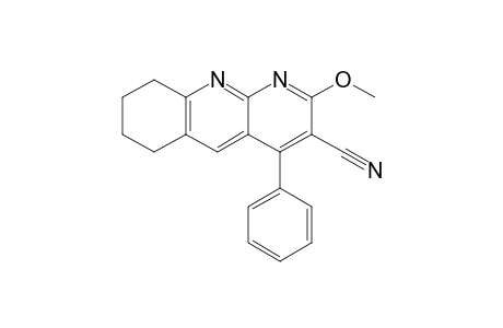 3-Cyano-2-methoxy-4-phenyl-6,7-tetramethylene-1,8-naphthyridine