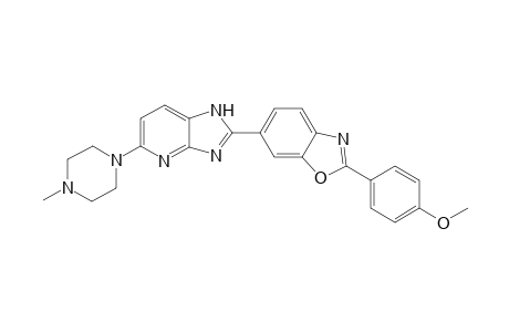 2-[2-(4-Methoxy-phenyl)-benzooxazol-6-yl]-5-(4-methyl-piperazin-1-yl)-1H-imidazo[4,5-b]pyridine