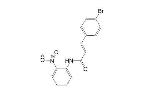 (2E)-3-(4-bromophenyl)-N-(2-nitrophenyl)-2-propenamide