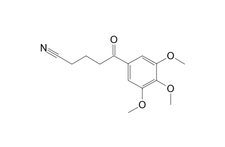 5-Oxo-5-(3,4,5-trimethoxyphenyl)pentanenitrile