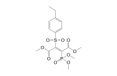 Dimethyl (E)-2-(Dimethoxyphosphoryl)-3-[(4-ethylphenyl)sulfonyl]-2-butenedioate