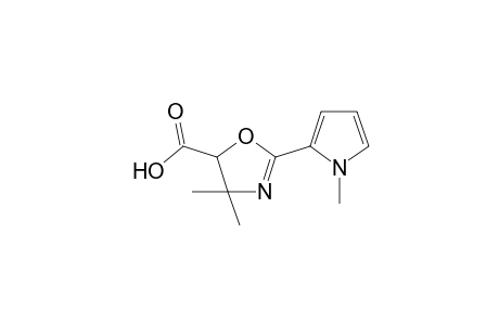 5-carboxylated pyrrole derivative of 4,4-dimethyl-2-(N-methylpyrrol-2-yl)oxazoline