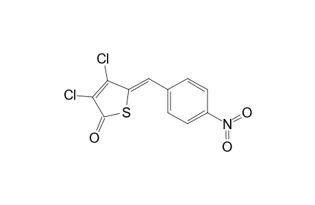 (5Z)-3,4-bis(chloranyl)-5-[(4-nitrophenyl)methylidene]thiophen-2-one