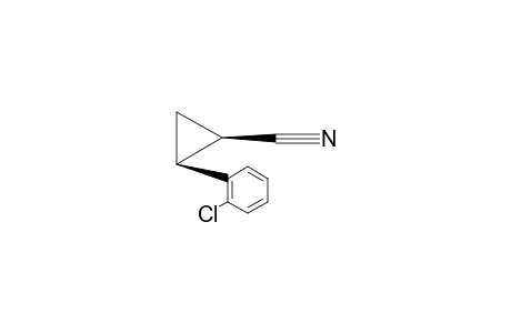2-(2-Chlorophenyl)cyclopropanecarbonitrile