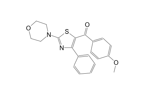 methanone, (4-methoxyphenyl)[2-(4-morpholinyl)-4-phenyl-5-thiazolyl]-