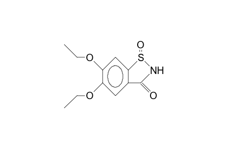 5,6-Diethoxy-1,2-benzisothiazol-3(2H)-one 1-oxide