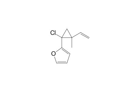 Cyclopropane -1-methyl-1-ethenyl-2-chloro-2-(2-furyl)