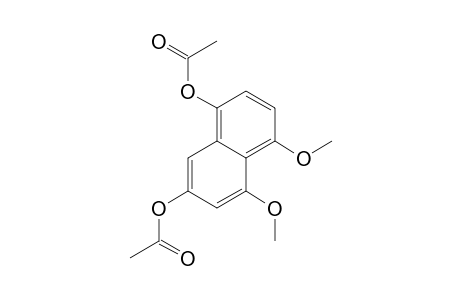 1,7-Naphthalenediol, 4,5-dimethoxy-, diacetate