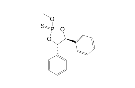 TRANS-2-METHOXY-4,5-DIPHENYL-1,3,2-DIOXAPHOSPHOLAN-2-THIONE