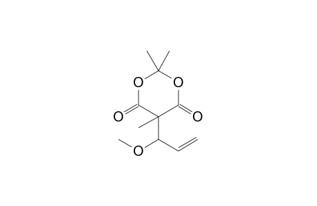 5-(1-Methoxyallyl)-2,2,5-trimethyl-1,3-dioxane-4,6-dione