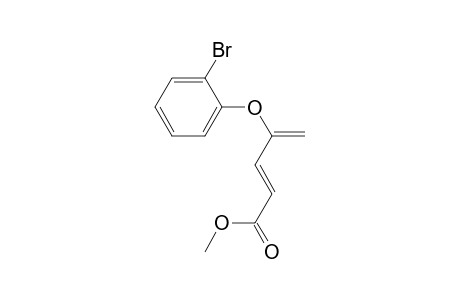 (E)-Methyl 4-(2-bromophenoxy)penta-2,4-dienoate