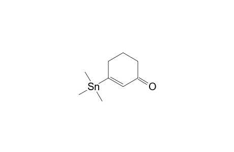 3-Trimethylstannyl-2-cyclohexen-1-one