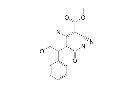 METHYL-3-AMINO-4-CARBAMOYL-2-CYANO-6-HYDROXY-5-PHENYL-2-HEXENOATE