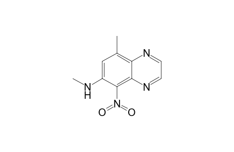 N,8-dimethyl-5-nitro-6-quinoxalinamine