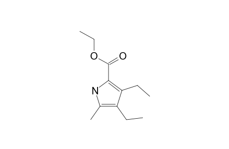 Ethyl 3,4-diethyl-5-methyl-2-pyrrolecarboxylate