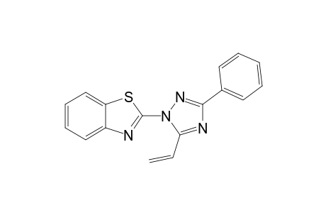 1-(2-Benzothiazolyl)-3-phenyl-5-vinyl-1,2,4-triazole