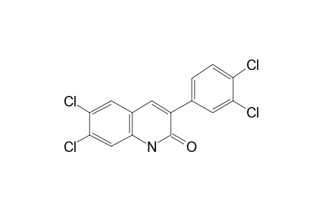 3',4',6,7-Tetrachloro-3-phenylcarbostyril