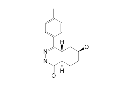 6C-HYDROXY-4-PARA-TOLYL-4AR,5,6,7,8,8AT-HEXAHYDRO-PHTHALAZIN-1-(2H)-ONE