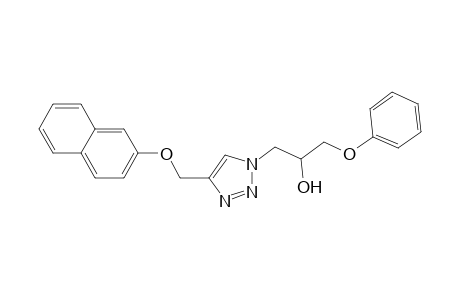 1-{4-[(2-naphthyloxy)methyl]-1H-1,2,3-triazol-1-yl}-3-phenoxy-2-propanol