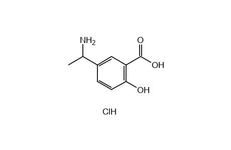 5-(1-AMINOETHYL)SALICYLIC ACID, HYDROCHLORIDE