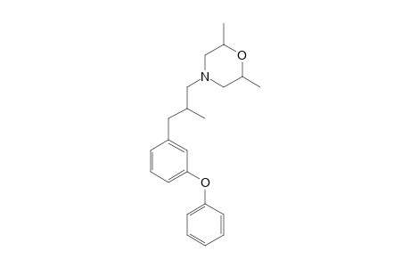 Morpholine, 2,6-dimethyl-4-[2-methyl-3-(3-phenoxyphenyl)propyl]-
