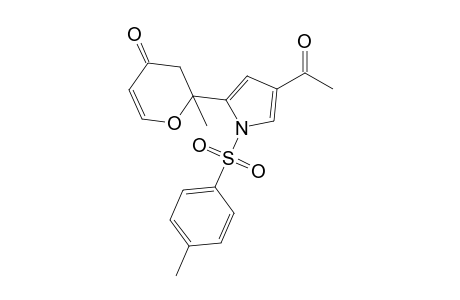 2-[4-Acetyl-1-(toluene-4-sulfonyl)-1H-pyrrol-2-yl]-2-methyl-2,3-dihydro-pyran-4-one