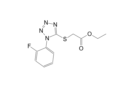 ethyl {[1-(2-fluorophenyl)-1H-tetraazol-5-yl]sulfanyl}acetate
