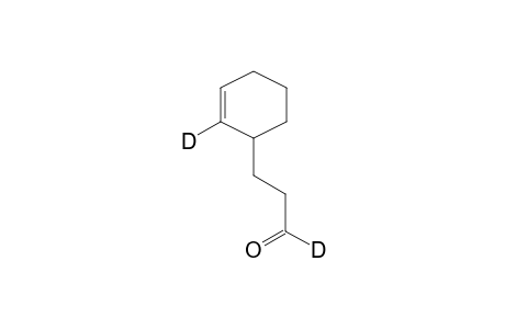1,2'-Dideuterio-3-(cyclohex-2'-en-yl)-propionaldehyde