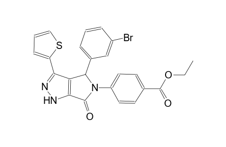 benzoic acid, 4-(4-(3-bromophenyl)-4,6-dihydro-6-oxo-3-(2-thienyl)pyrrolo[3,4-c]pyrazol-5(1H)-yl)-, ethyl ester