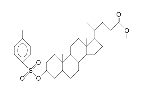 3a-Tosyloxy-5b-cholanic acid, methyl ester