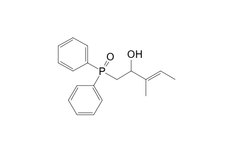 (E)-1-Diphenylphosphinoyl-3-methylpent-3-en-2-ol