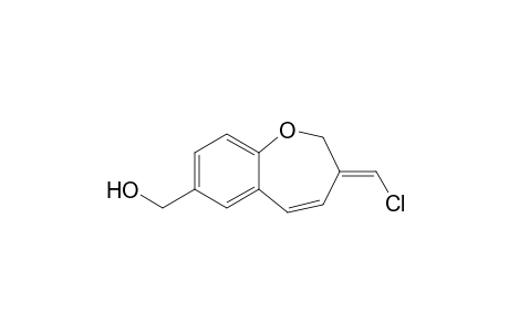 [(3E)-3-(chloranylmethylidene)-1-benzoxepin-7-yl]methanol