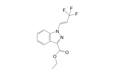 ethyl (E)-1-(3,3,3-trifluoroprop-1-en-1-yl)-1H-indazole-3-carboxylate