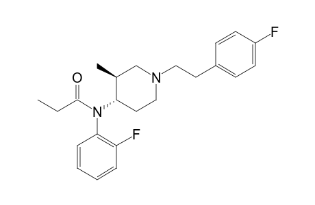 4'-fluoro, ortho-fluoro (.+/-.)-trans-3-methyl Fentanyl