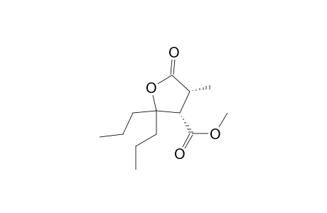cis-3-(Methoxycarbonyl)-2-methyl-4-propyl-4-heptanolide