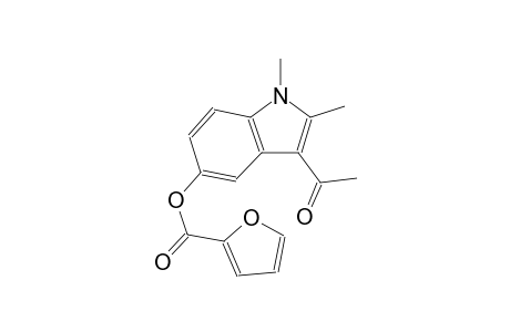 3-acetyl-1,2-dimethyl-1H-indol-5-yl 2-furoate