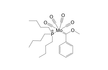 Tri-n-Butylphosphine(tetracarbonyl)(.alpha.methoxybenzylidene)molybdenum complex