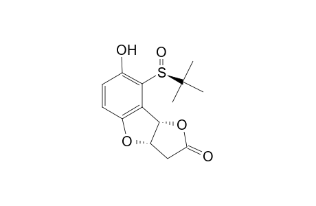 (3aS,8bS*,SS*)-3a,8b-Dihydro-7-hydroxy-8-(tert-butylsulfinyl)furo[3,2-b]benzofuran-2(3H)-one