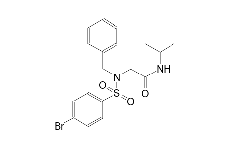 acetamide, 2-[[(4-bromophenyl)sulfonyl](phenylmethyl)amino]-N-(1-methylethyl)-