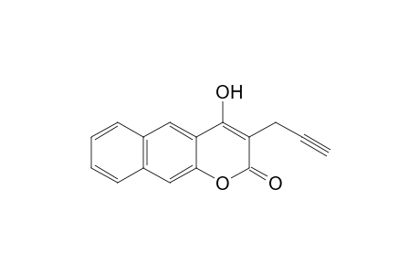 4-hydroxy-3-(2-propynyl)-2H-naphtho[2,3-b]pyran-2-one