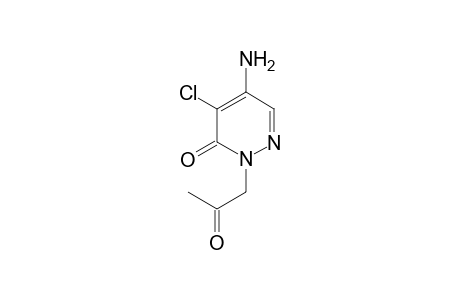 2-Acetylmethyl-4-chloro-5-aminopyridazin-3-one