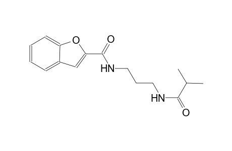 2-benzofurancarboxamide, N-[3-[(2-methyl-1-oxopropyl)amino]propyl]-